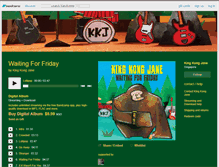 Tablet Screenshot of kingkongjane.bandcamp.com