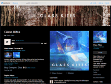 Tablet Screenshot of glasskites.bandcamp.com