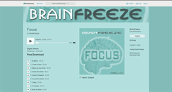 Desktop Screenshot of brainfreeze.bandcamp.com