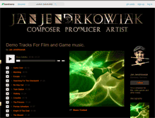 Tablet Screenshot of janjendrkowiak.bandcamp.com