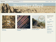 Tablet Screenshot of decemberalleys.bandcamp.com