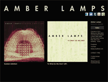 Tablet Screenshot of amberlamps.bandcamp.com