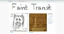 Desktop Screenshot of fainttransit.bandcamp.com