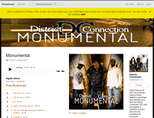 Tablet Screenshot of districtconnection.bandcamp.com