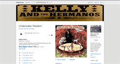 Desktop Screenshot of kellyandthehermanos.bandcamp.com