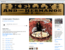 Tablet Screenshot of kellyandthehermanos.bandcamp.com