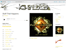 Tablet Screenshot of kjstudios.bandcamp.com