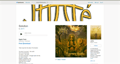 Desktop Screenshot of jahfe.bandcamp.com