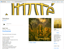 Tablet Screenshot of jahfe.bandcamp.com