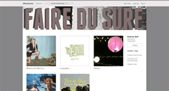 Desktop Screenshot of fairedusurf.bandcamp.com