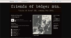 Desktop Screenshot of friendsofbadgermtn.bandcamp.com