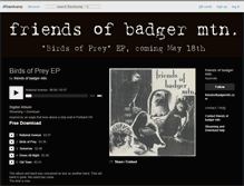 Tablet Screenshot of friendsofbadgermtn.bandcamp.com