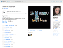 Tablet Screenshot of bethbrown.bandcamp.com