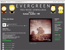 Tablet Screenshot of evergreenoffical.bandcamp.com
