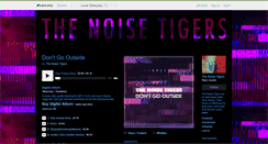 Desktop Screenshot of noisetigers.bandcamp.com