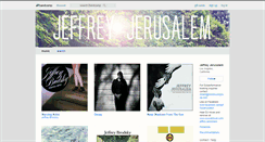 Desktop Screenshot of jeffreyjerusalem.bandcamp.com