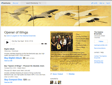 Tablet Screenshot of keemiaensemble.bandcamp.com