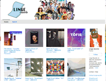 Tablet Screenshot of linge.bandcamp.com