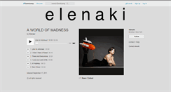 Desktop Screenshot of elenaki.bandcamp.com