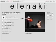 Tablet Screenshot of elenaki.bandcamp.com
