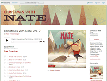 Tablet Screenshot of christmaswithnate.bandcamp.com