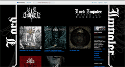 Desktop Screenshot of lordimpaler.bandcamp.com