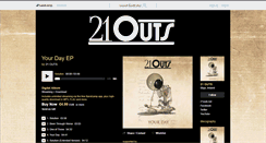 Desktop Screenshot of 21outs.bandcamp.com