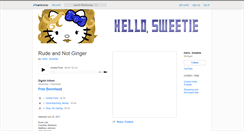 Desktop Screenshot of hellosweetie.bandcamp.com