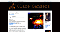 Desktop Screenshot of claresanders.bandcamp.com