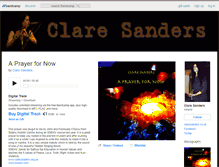 Tablet Screenshot of claresanders.bandcamp.com