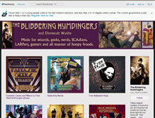Tablet Screenshot of blibberinghumdingers.bandcamp.com
