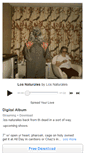 Mobile Screenshot of losnaturales.bandcamp.com