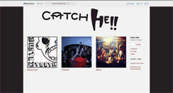 Desktop Screenshot of catchhell.bandcamp.com
