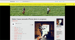Desktop Screenshot of mateocacao.bandcamp.com