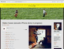 Tablet Screenshot of mateocacao.bandcamp.com