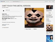 Tablet Screenshot of connorwilson.bandcamp.com