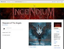 Tablet Screenshot of incendium.bandcamp.com