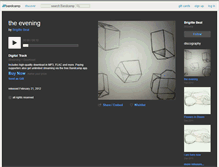 Tablet Screenshot of brigittebeal.bandcamp.com
