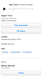Mobile Screenshot of mothermonster.bandcamp.com