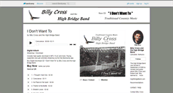 Desktop Screenshot of billycrossandthehighbridgeband.bandcamp.com