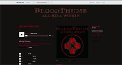 Desktop Screenshot of bloodthumb.bandcamp.com