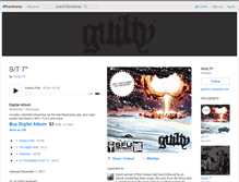 Tablet Screenshot of guiltyhc.bandcamp.com