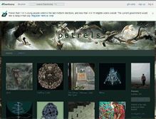 Tablet Screenshot of petrels.bandcamp.com