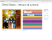 Tablet Screenshot of chrisclavio.bandcamp.com