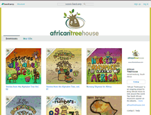 Tablet Screenshot of africantreehouse.bandcamp.com