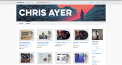 Desktop Screenshot of chrisayer.bandcamp.com