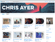 Tablet Screenshot of chrisayer.bandcamp.com