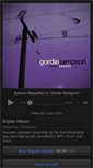 Mobile Screenshot of gordiesampson.bandcamp.com