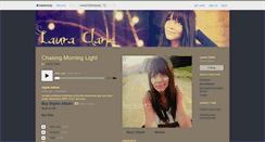 Desktop Screenshot of lauraclark.bandcamp.com