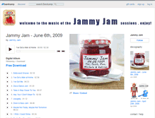 Tablet Screenshot of jammyjam.bandcamp.com
